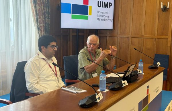 Professeur Abdelhak Azzouzi et Josep Borrell